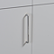 Odyssey Grey Combination Furniture Pack with Chrome Handle (Excludes Pan + Cistern)