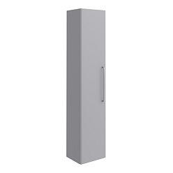 Odyssey Grey 1400 WH Tall Storage Unit with Chrome Handle