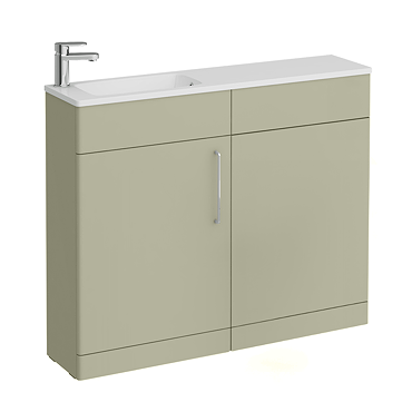 Odyssey Sage Combination Furniture Pack with Chrome Handle (Excludes Pan + Cistern)