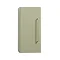 Odyssey Sage Wall Hung Cabinet with Brushed Brass Handle - 650mm