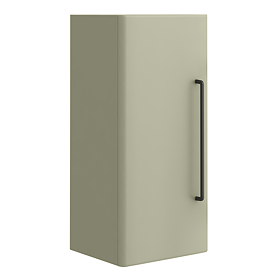 Odyssey Sage Wall Hung Cabinet with Matt Black Handle - 650mm