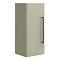 Odyssey Sage Wall Hung Cabinet with Matt Black Handle - 650mm