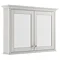 Old London 1050mm Mirror Cabinet - Timeless Sand - LON417 Large Image