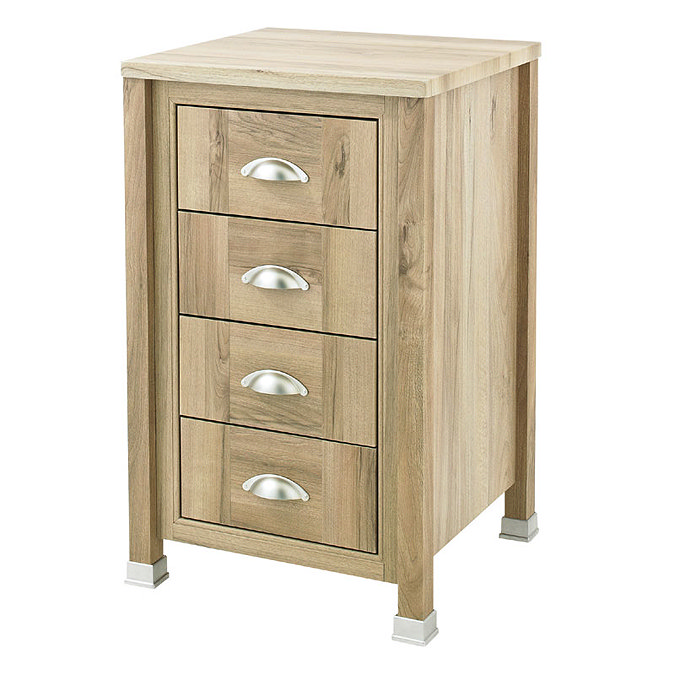 Old London - 450 4-Drawer Unit - Natural Walnut - NLV533 Large Image