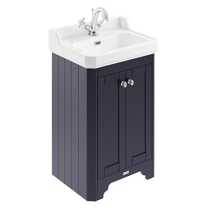 Old London 560mm Cabinet & Basin - Twilight Blue Large Image