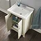 Old London - 600 Traditional 2-Door Basin & Cabinet - Ivory - LDF303  Standard Large Image