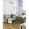 Old London - 600 Back to wall WC Unit - Ivory - NLV343 Feature Large Image