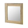 Old London - 600 x 600 Mirror - Natural Walnut - NLV513 Large Image