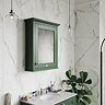 Old London 600mm Mirror Cabinet - Hunter Green - LON814  Profile Large Image