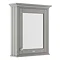 Old London 600mm Mirror Cabinet - Storm Grey - LON214 Large Image