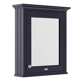 Old London 600mm Mirror Cabinet - Twilight Blue - LON314 Large Image