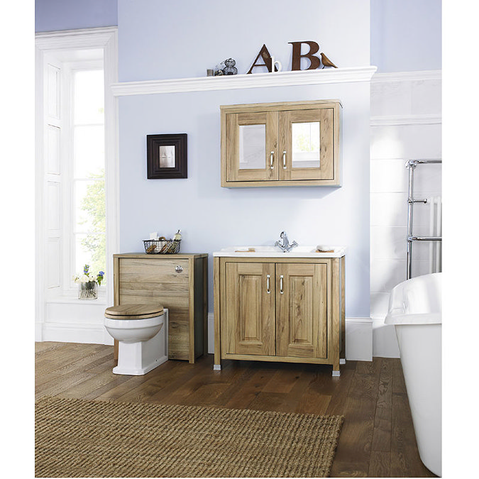 Old London - 800 Traditional 2-Door Basin & Cabinet - Ivory - LDF305  Standard Large Image