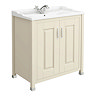 Old London - 800 Traditional 2-Door Basin & Cabinet - Ivory - LDF305 Large Image