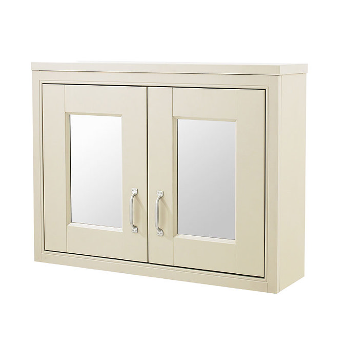 Old London - 800 Mirror Cabinet - Ivory - NLV315 Large Image