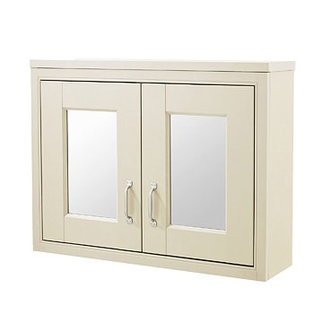 Old London - 800 Mirror Cabinet - Ivory - NLV315 Profile Large Image