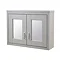 Old London - 800 Mirror Cabinet - Stone Grey - NLV415 Large Image
