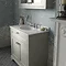 Old London 800mm Cabinet & Single Bowl Grey Marble Top - Timeless Sand  Profile Large Image