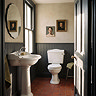 Old London Chancery Traditional 1TH Basin & Full Pedestal