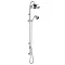 Old London - Chrome Traditional Riser Kit with Concealed Outlet Elbow - LDS008 Large Image