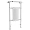 Old London - Chrome & White Tilbury Radiator - 965 x 540mm - LDR002 Large Image