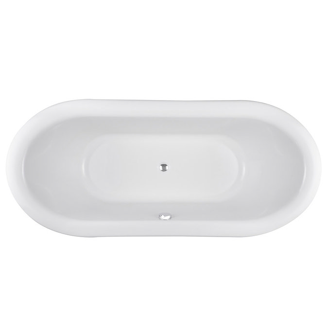 Old London - Greenwich Double Ended Slipper Freestanding Bath with Skirt - LDB002 Profile Large Imag