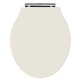 Old London - Ivory Soft Close Toilet Seat (For Chancery Toilets) - NLS398 Large Image