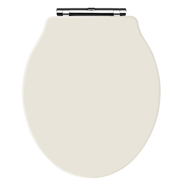 Old London - Ivory Soft Close Toilet Seat (For Chancery Toilets) - NLS398 Profile Large Image