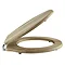 Old London - Natural Walnut Soft Close Toilet Seat (For Chancery Toilets) - NLS598 Profile Large Ima