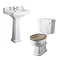 Old London Richmond Close Coupled Traditional Bathroom Suite - 3 Tap Hole Large Image
