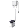 Old London Richmond High Level Traditional Toilet + Twilight Blue Soft Close Seat Large Image