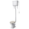 Old London Richmond High Level Traditional Toilet + Timeless Sand Soft Close Seat Large Image