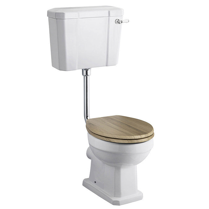 Old London Richmond Low Level Traditional Toilet + Soft Close Seat Large Image