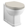 Old London Richmond Traditional Back To Wall Pan + Timeless Sand Soft Close Seat Large Image