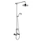 Old London Traditional Thermostatic Shower Valve & Rigid Riser Kit - A3117  Profile Large Image