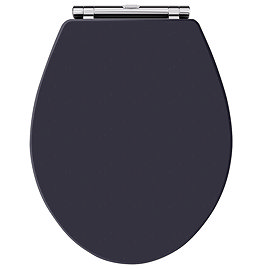 Old London Twilight Blue Wooden Soft Close Seat For Richmond Toilets - LOS399 Large Image