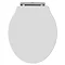 Old London - White Soft Close Toilet Seat (For Chancery Toilets) - NLS198 Large Image