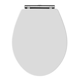 Old London White Wooden Soft Close Seat For Richmond Toilets - NLS199 Large Image