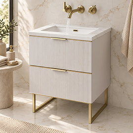 Opus-600-Satin-White-Fluted-WH-2-Drawer-Vanity-Unit-with-Leg-Set