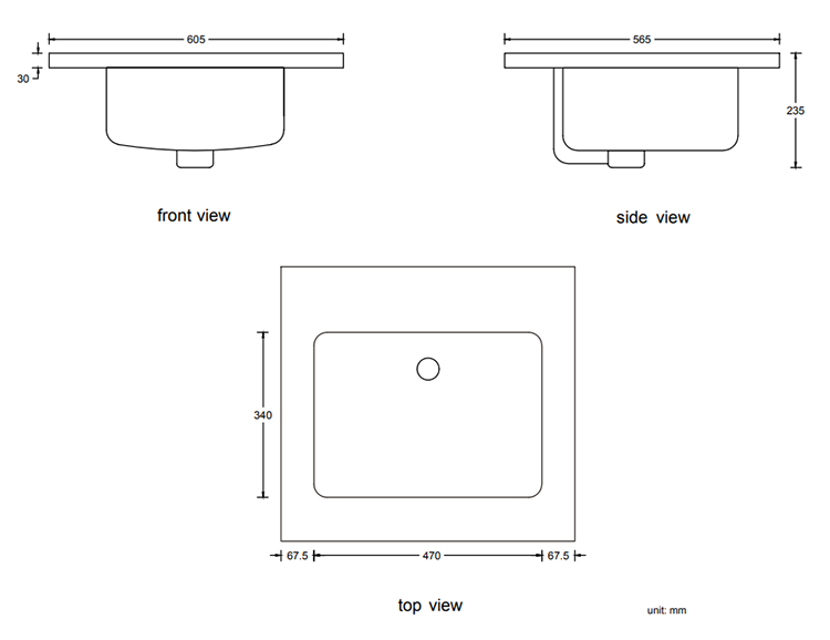 Opus 600mm Fluted Wall Hung 2-Drawer Vanity Unit – Satin White with Marble‑Effect Basin & Brushed Brass Handles