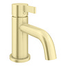 Opus Brushed Brass Cloakroom Mini Basin Mixer Tap