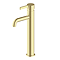 Opus High Rise Mono Basin Mixer Tap Brushed Brass