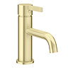 Opus Round Mono Basin Mixer Tap Brushed Brass