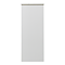Opus Fluted Tall WC Unit – Satin White with Marble‑Effect Lid & Brushed Brass Trim (Unit Only)