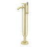 Opus Freestanding Bath Shower Mixer Tap Brushed Brass