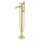 Opus Freestanding Bath Shower Mixer Tap Brushed Brass