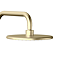 Opus Round Thermostatic Shower Brushed Brass