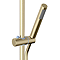 Opus Round Thermostatic Shower Brushed Brass