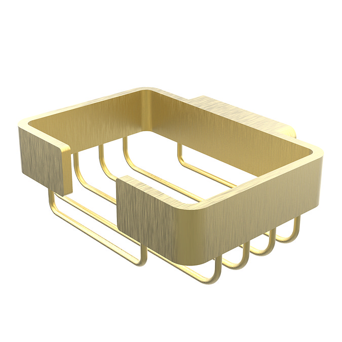 Opus Soap Basket - Brushed Brass