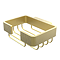 Opus Soap Basket - Brushed Brass