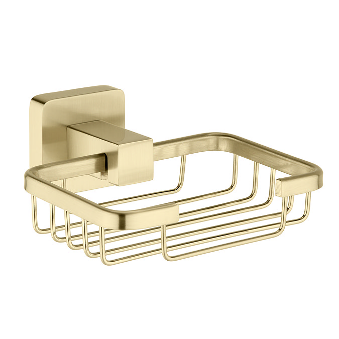 Opus Soap Basket - Brushed Brass